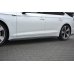 Накладки сплиттеры на пороги на Audi A5 B9 Sportback S-Line